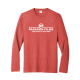 Port & Company Tri-Blend Long Sleeve T-shirt (Red Heather)